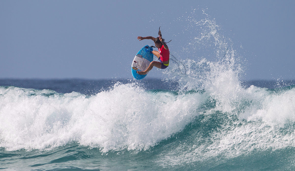 Silvana Lima scored a perfect ten for this ride. Photo: WSL/Kirstin