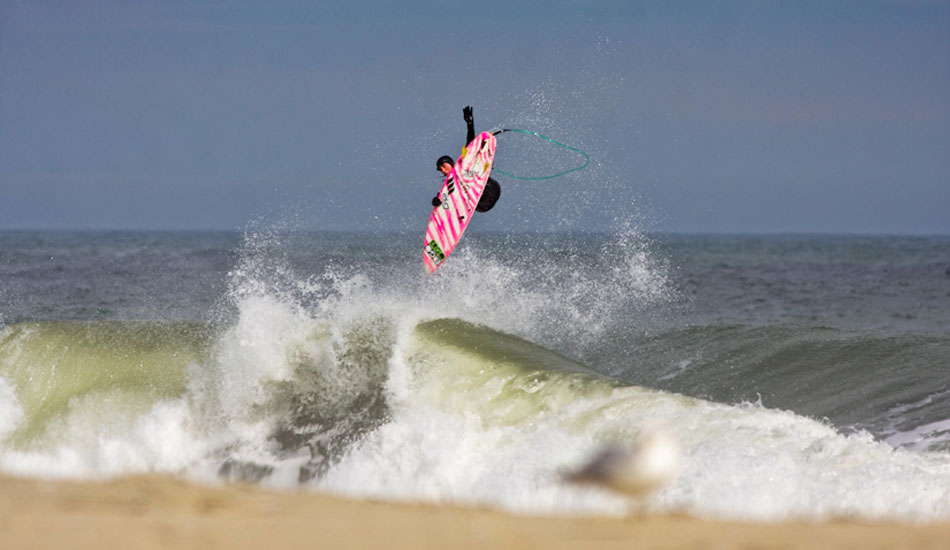 Brendan Buckley in his home town Belmar. Photo:<a href=\"https://ryanmackphoto.blogspot.com/\" target=_blank>Ryan Mack</a>.