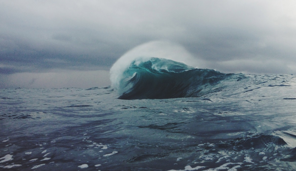 This day my friend and I got caught in a pretty crazy situation trying to come in on a steep rock face. It took us about an hour to finally make it to dry land after battling huge swell hitting against the steep rock face. Photo: <a href=\"https://www.instagram.com/ryanpernofski\">@RyanPernofski</a>