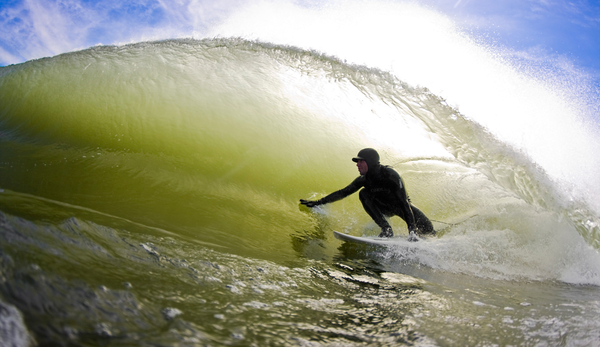 This was my very first photo to run anywhere. Zach (Wiesberg, The Inertia Founder) actually ran it when he used to work at Surfer. I was so thrilled when he used this in an online East Coast feature. I remember torturing myself that the photo wasn\'t good enough, “I shoulda done this, or that.” Typical stuff we all go through... I was a total novice then. Now I love this photo. Jon (pictured) and I have become very good friends since so it\'s pretty awesome to add this one to the visual memory bank. In a day and age when everyone is run online and people give their images away for free, this was a big deal to me back then. There was not a weekly “Jersey is Fucking Firing” gallery, they were few and far between. Way before Instagram photographers were the norm. Back then being run online wasn\'t commonplace, especially for East Coasters. Photo: <a href=\"https://www.ryanstruck.com/\"> Ryan Struck</a>