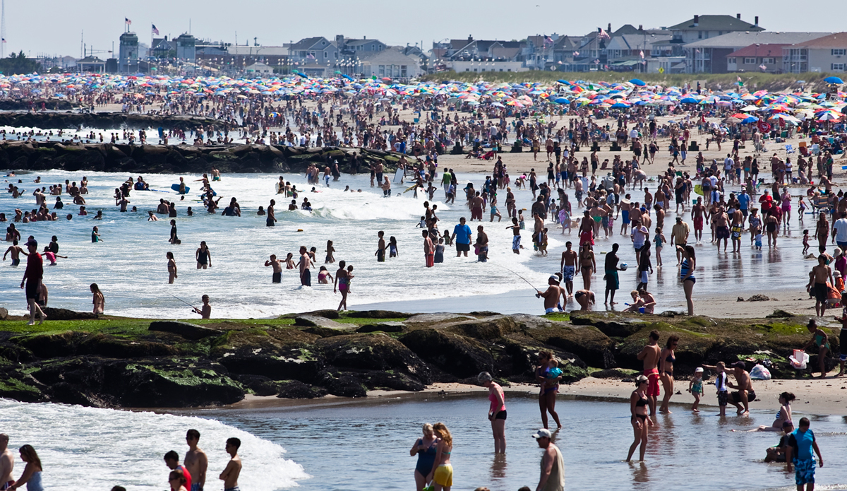 This is what the summer before Hurricane Sandy hit looked like from the now destroyed Ocean Grove Fishing Pier. Just because the Jersey Shore is a magnet for Jägerbombs doesn\'t mean it\'s a total armpit. Our beaches are gorgeous and the whole tri-State flocks here during the summer months. This photo was auctioned off as park of the “Within Sight” exhibition to raise money for the victims of Hurricane Sandy, alongside the likes of Zak Bush, Nick LaVeccia, Chris Burkard, Dane Peterson, Matt Clark, Todd Glasser and Chris Pfiel. The turnout was insane and I was really happy I could do something to help, even in such a small way. Photo: <a href=\"https://www.ryanstruck.com/\"> Ryan Struck</a>