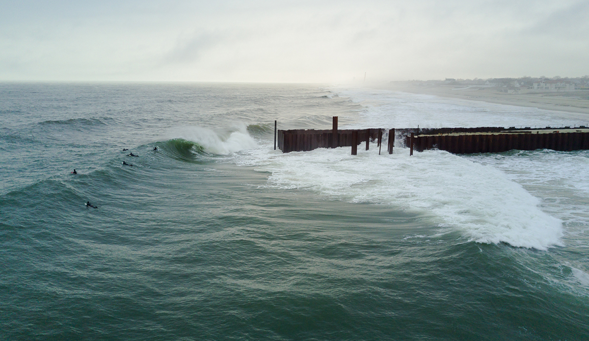 This is such a recent photo I wouldn\'t normally blast it out to the public like this, but alas the wave is gone so... fair game? This fun wedge was dubbed Tetanus Point due to all the rusty metal used to build the retention wall while they constructed a reinforced outflow pipe. A few people rolled up and tried to surf/shoot it over the past year because it was such a novelty quality-wise and photographically. However, the #TakRats held it down and veraciously surfed it day in and day out. I shot it a fair bit too, and almost cringe at posting but I want you all to keep a lookout for a banger of a clip that @kylearc will drop this summer highlighting the wave he loved so much. #my5lineups photo: @ryanstruck