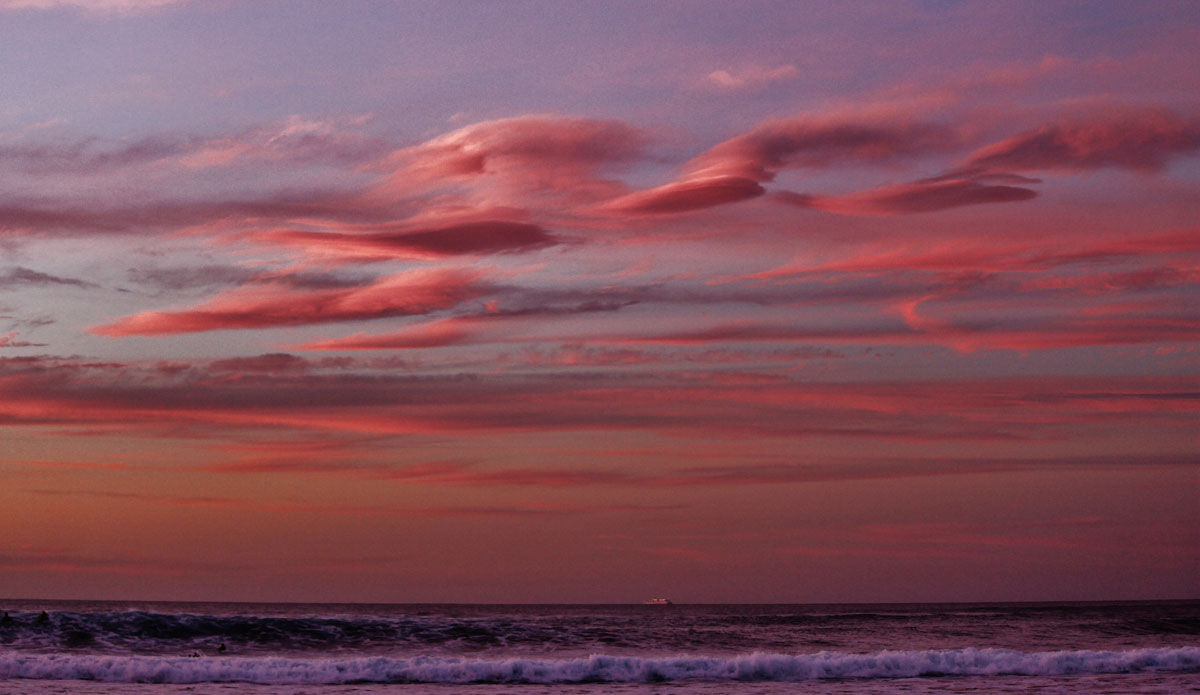 One of the many beautiful sunsets on this amazing island.  Photo: <a href=\"https://www.ryanwattersphoto.com/\">Ryan Watters</a>