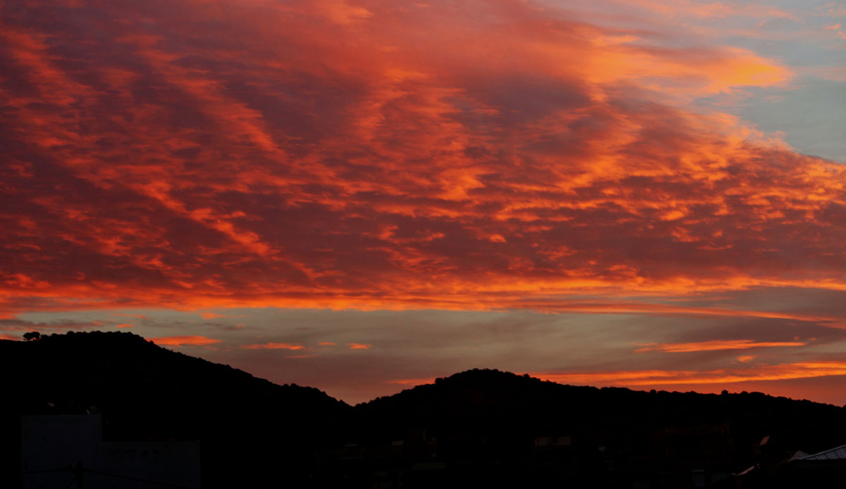  The sunsets in Morocco were some of the most spectacular I’ve seen. Vibrant red and pink made for some very memorable evening sessions. Photo: <a href=\"https://www.ryanwattersphoto.com/\">Ryan Watters</a>