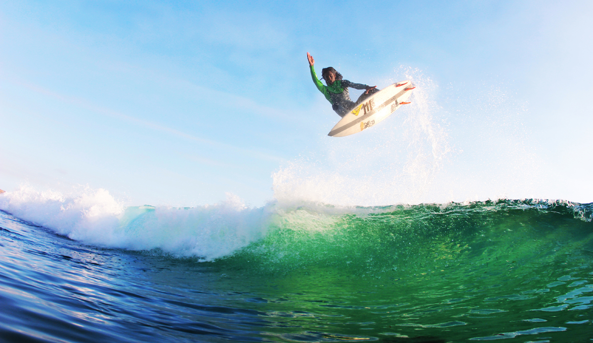 Kaoli the flyin\' Hawaiian. Photo: <a href=\"https://www.facebook.com/pages/Jared-Sislin-Photography/258114520882025\">Jared Sislin</a>