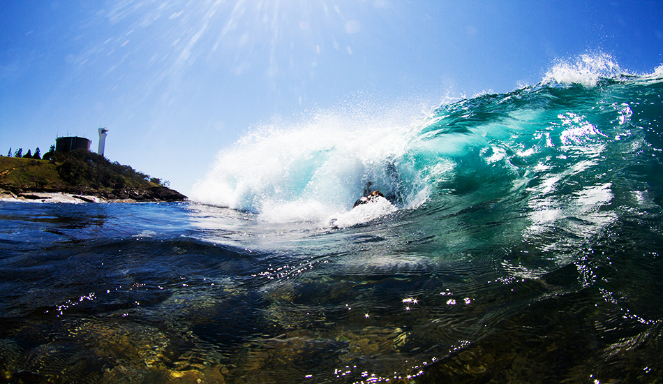 There are positions you don\'t want to end up in while surfing, this is one of them. Photo: <a href=\"https://instagram.com/Samueldhall\">Samuel Hall</a>