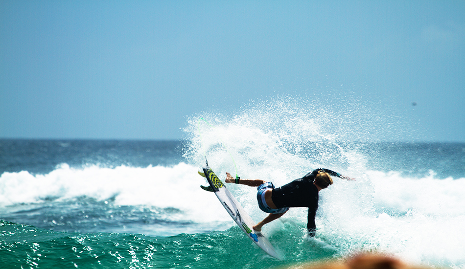 Turn around, jump around with Chippa Wilson. Photo: <a href=\"https://instagram.com/Samueldhall\">Samuel Hall</a>