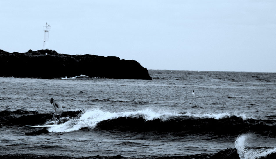 Lonely longboarder, Kauai. Photo: <a href=\"https://svidelasurfshots.tumblr.com/\">Santiago Videla</a>