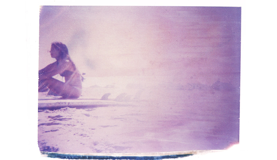 Lat Summer. One of my favorites. Hanging out and surfing with a friend. I just picked up the camera and shot the Polaroid from exactly where I was sitting. Image: <a href=\"https://shehitpausestudios.com/\" target=\"_blank\">Schwartz</a>