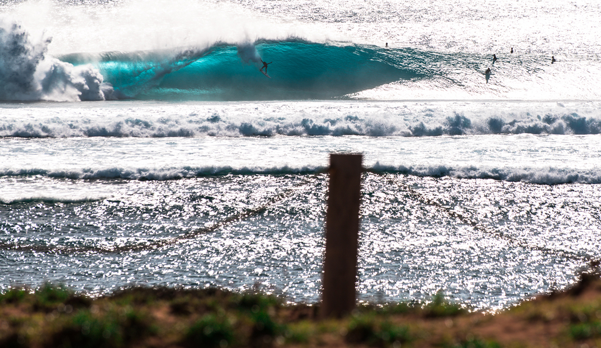 Shaun Manners (@badmanners) is the humble, quiet achiever type, just doing his thing. This wave is definitely etched into my brain as the wave of the winter this season. 
Photo: Scott Bauer // @scottbauerphoto