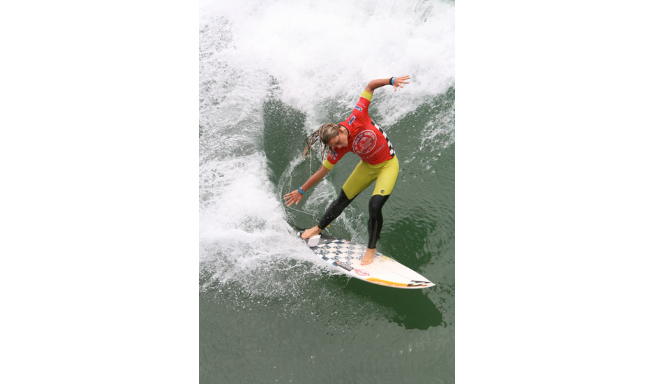 Courtney ripping from above. Photo: Scott Durzo