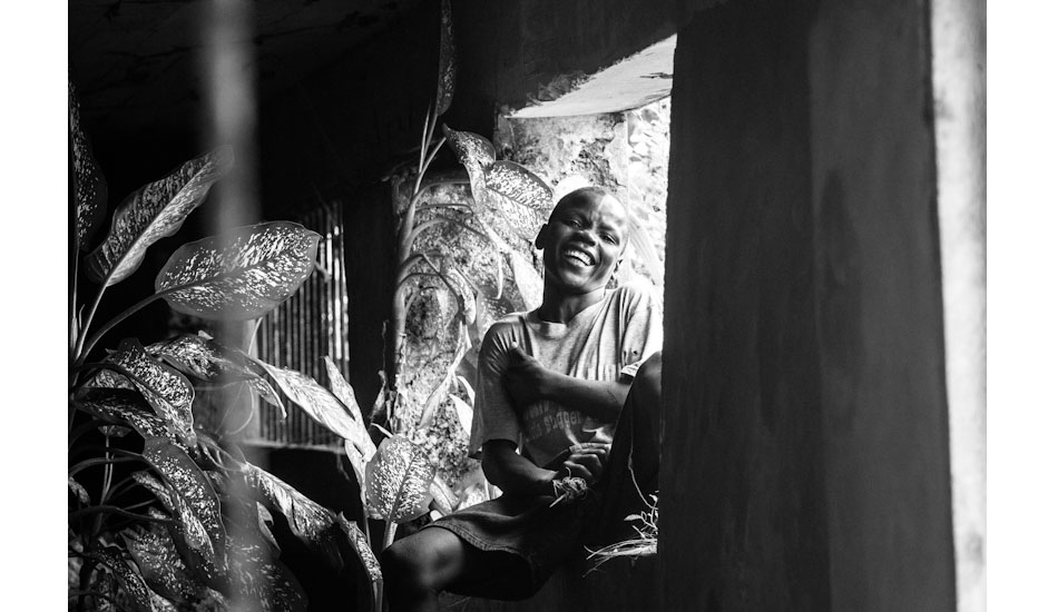 This grom is all smiles. Photo: Sean Brody