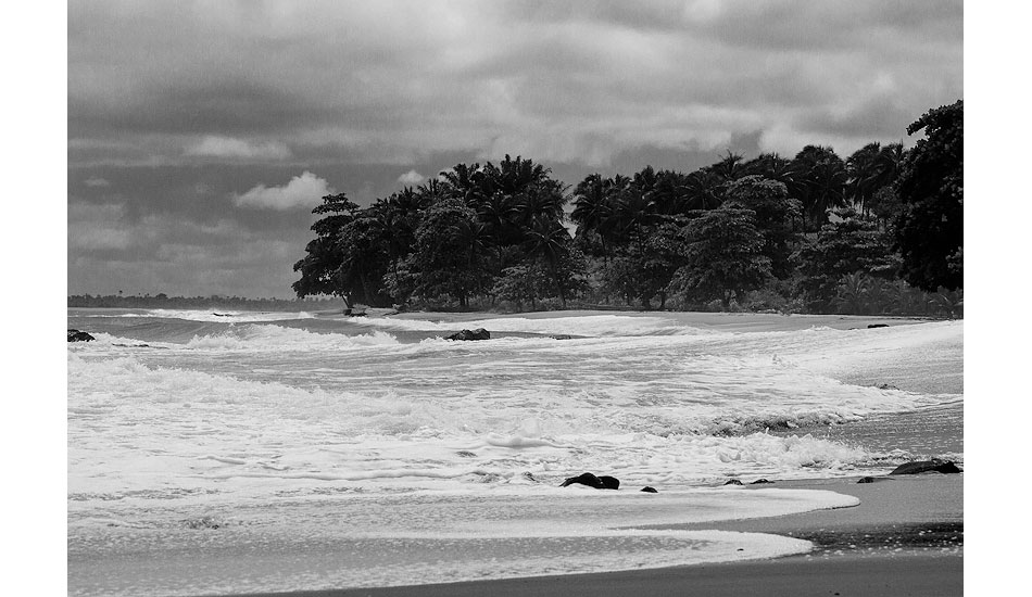Kwepunha Villas (sister property to Kwepunha Retreat) sits hidden in the trees on the point. Photo: Sean Brody
