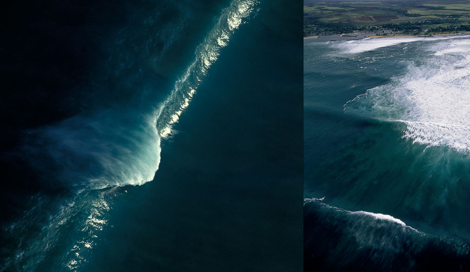 From several years back, this is two different views of Outside Avalanche at 20-30 feet. Photo: <a href=\"http://seandavey.com/wordpress/\" target=_blank>Sean Davey</a>
