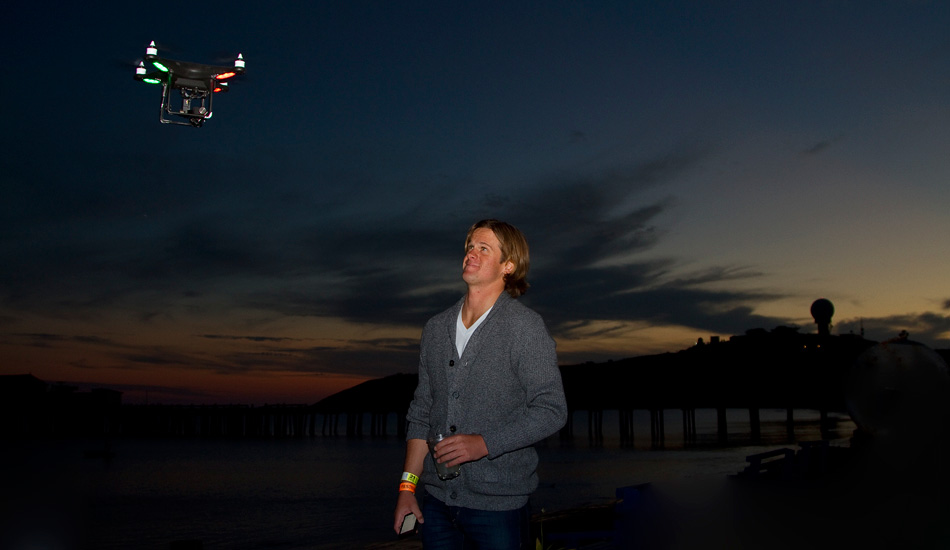 Nic Lamb smiling for the camera. Lots of buzzing drones at the festivities this year. Photo: <a href=\"http://instagram.com/migdailphoto\"> Seth Migdail</a>