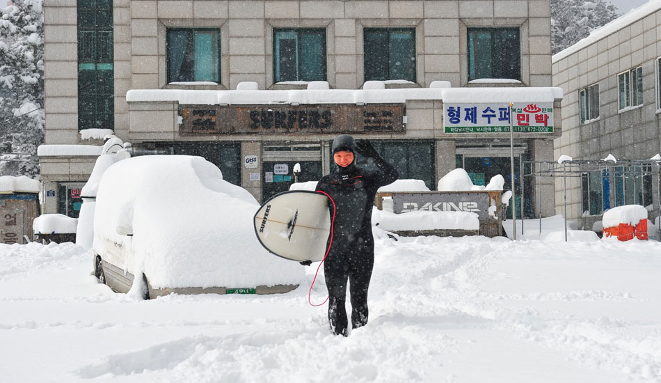 South Korea has caught the surf bug badly. 38th Parallel Beach has fast become a hub for Seoul’s young jet-setting surfer class.  Photo: <a href=\"https://www.shannonaston.com/\" target=_blank>Shannon Aston</a>.