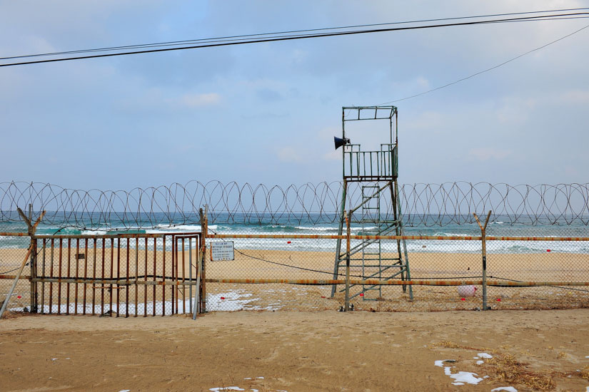 Most of the coastline on the east and west coasts are fenced off and strictly patrolled. Makes finding new surf spots tricky. Photo: <a href=\"https://www.shannonaston.com/\" target=_blank>Shannon Aston</a>.