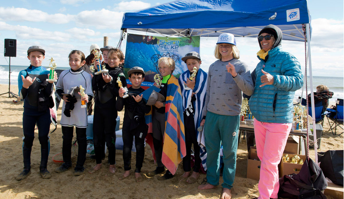 The boys division was the largest group of competitors; everyone walked away stoked!