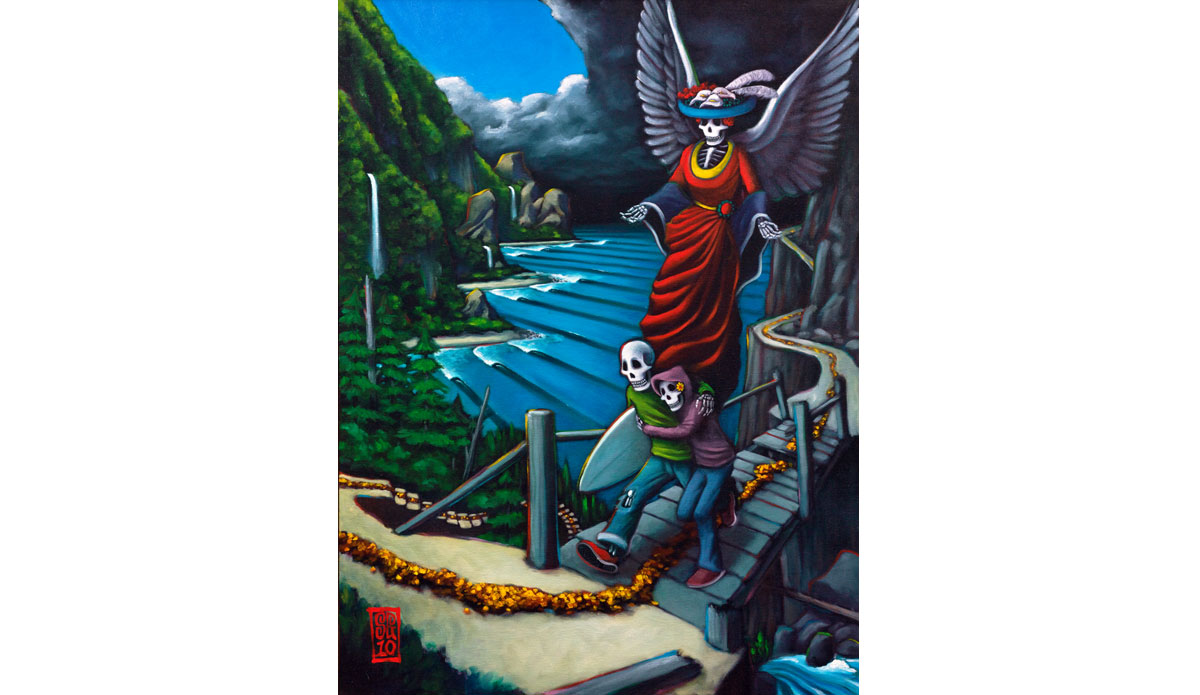 The path. Photo: <a href=\"https://www.redeyelaboratories.com/\">Shawn Griggs</a>