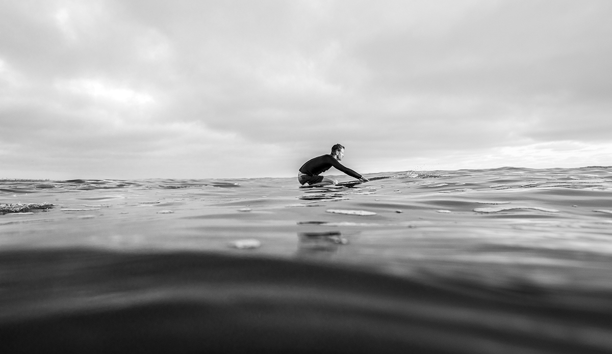 The paddle back. Sam Cadwallader, San Diego, CA.  Photo: Sheldon Magner