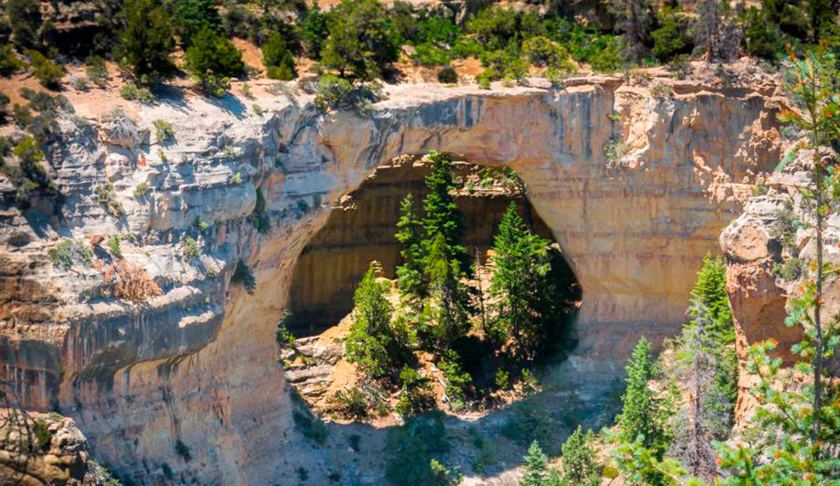 Flanagan Arch. Photo: Courtesy of Ski Utah