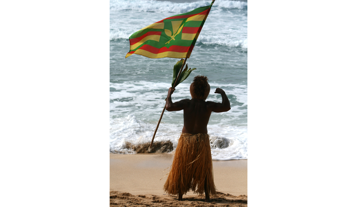 Staking a claim. Photo: <a href=\"https://www.facebook.com/shannonmariereporting\">@ShannonReporting</a>