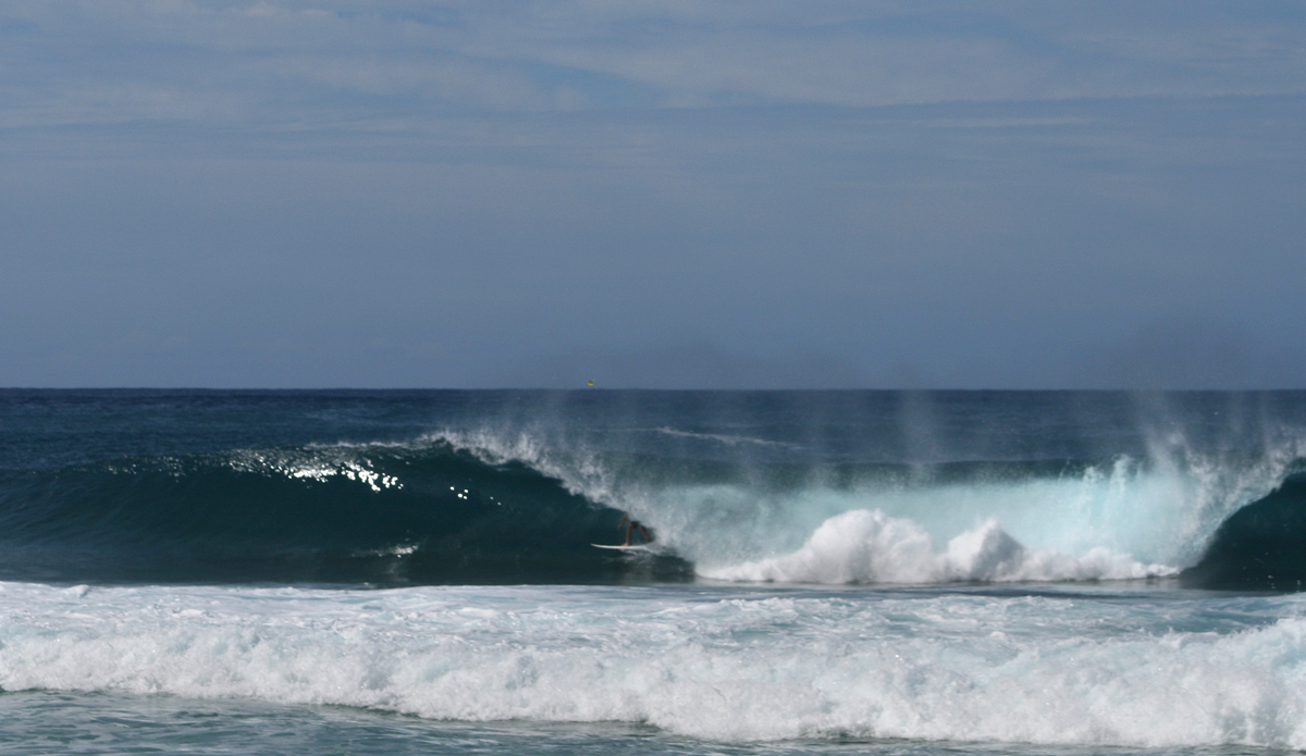 John John Florence. Photo: <a href=\"https://www.facebook.com/shannonmariereporting\">@ShannonReporting</a>