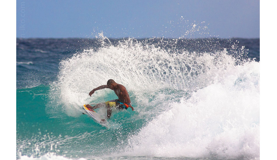 Making waves off waves. Photo: <a href=\"https://n-iko.com\">Niko Soikkeli</a>