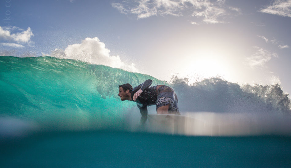 Looking down the line. Photo: <a href=\"https://n-iko.com\">Niko Soikkeli</a>