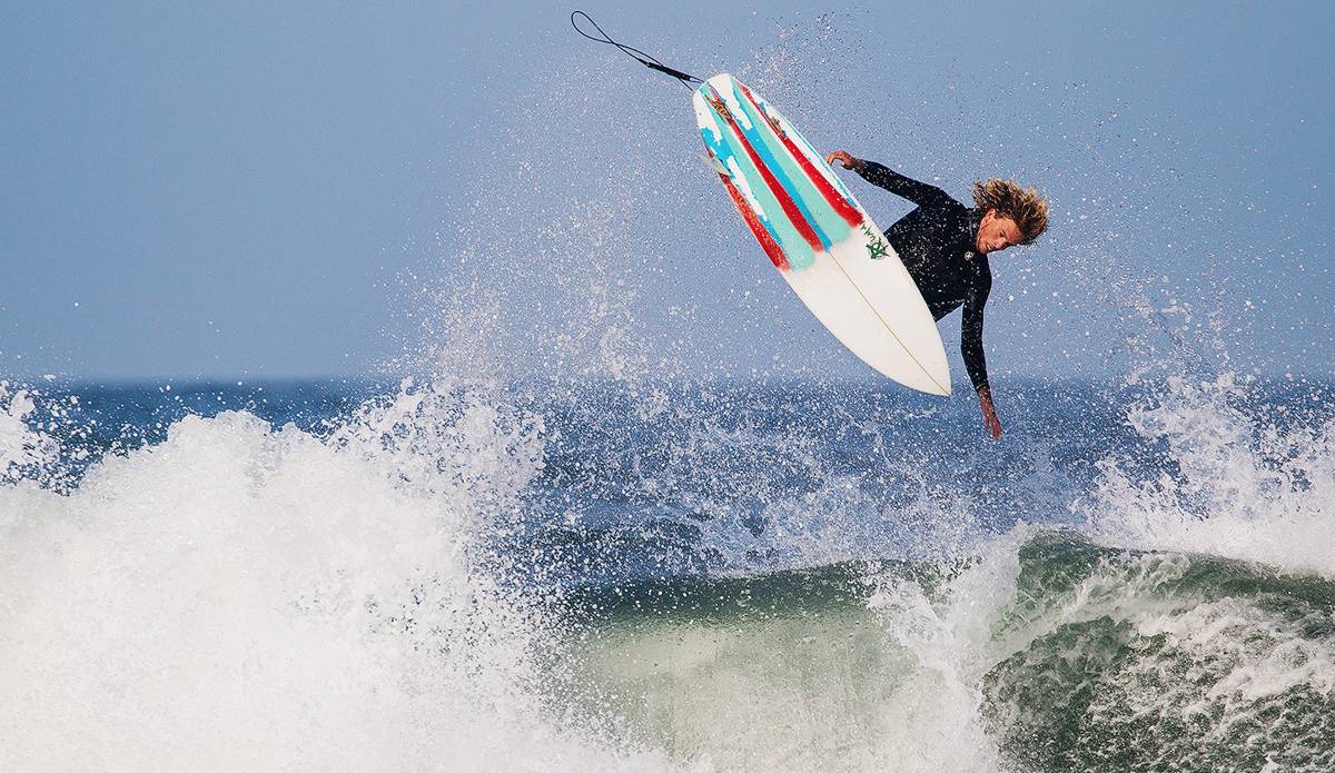 Blair Conklin punting in Northern California. Photo: Matt O\'Brien