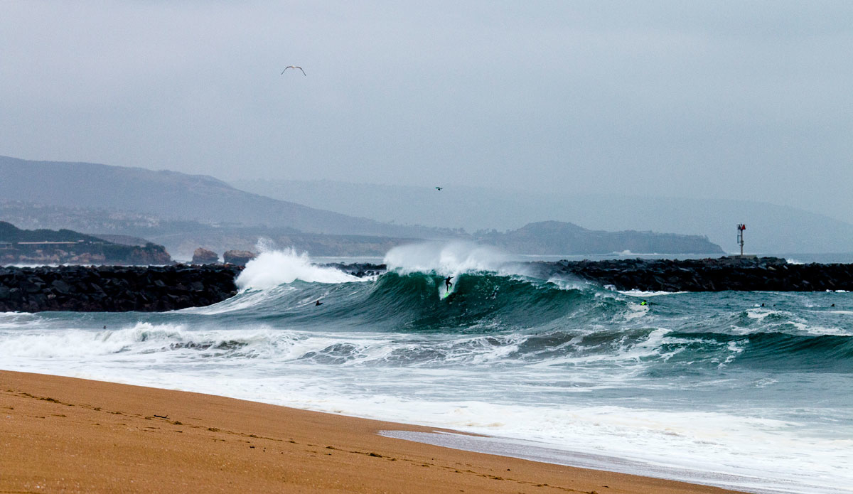 It doesn\'t look any softer pulled back.  Photo: <a href=\"https://www.corygehrphoto.com/TheGehrdenSurfing\" target=\"_blank\">Cory Gehr</a>