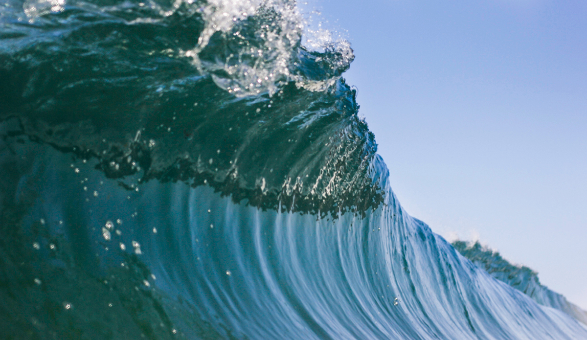 This wave I think was only about 3 feet but it sure knew how to show off its beauty. Photo: <a href=\"https://instagram.com/kaileyskelton\">@Kailey Skelton</a>