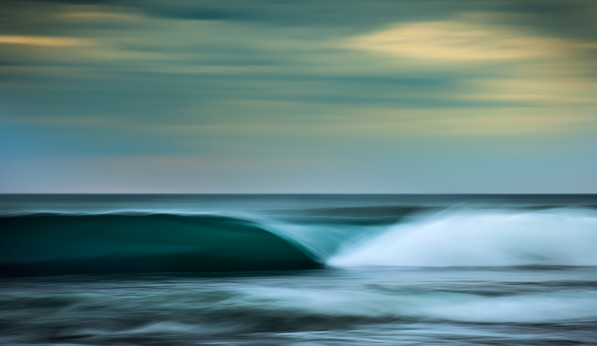 1/2 second: Perfect subdued peeler running along the high tide ledge. Photo: <a href=\"https://www.flickr.com/photos/7139710@N04/\">DeonLategan</a>