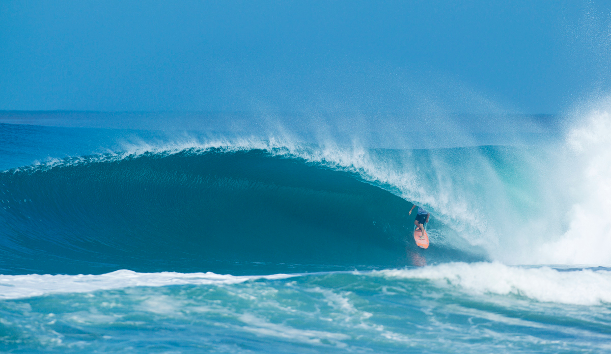 Brent Dorrington slotted in Mainland Mexico a couple of years back. Photo: <a href=\"https://www.spencehornbyimages.com\">spencehornbyimages.com</a>