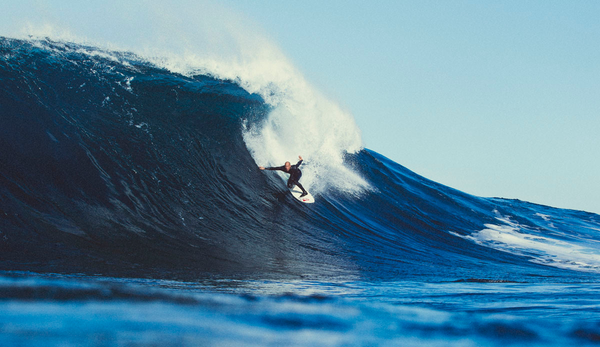 Kelly Slater backdooring a wide one at Shipstern\'s a few years back. Photo: <a href=\"https://www.spencehornbyimages.com\">spencehornbyimages.com</a>