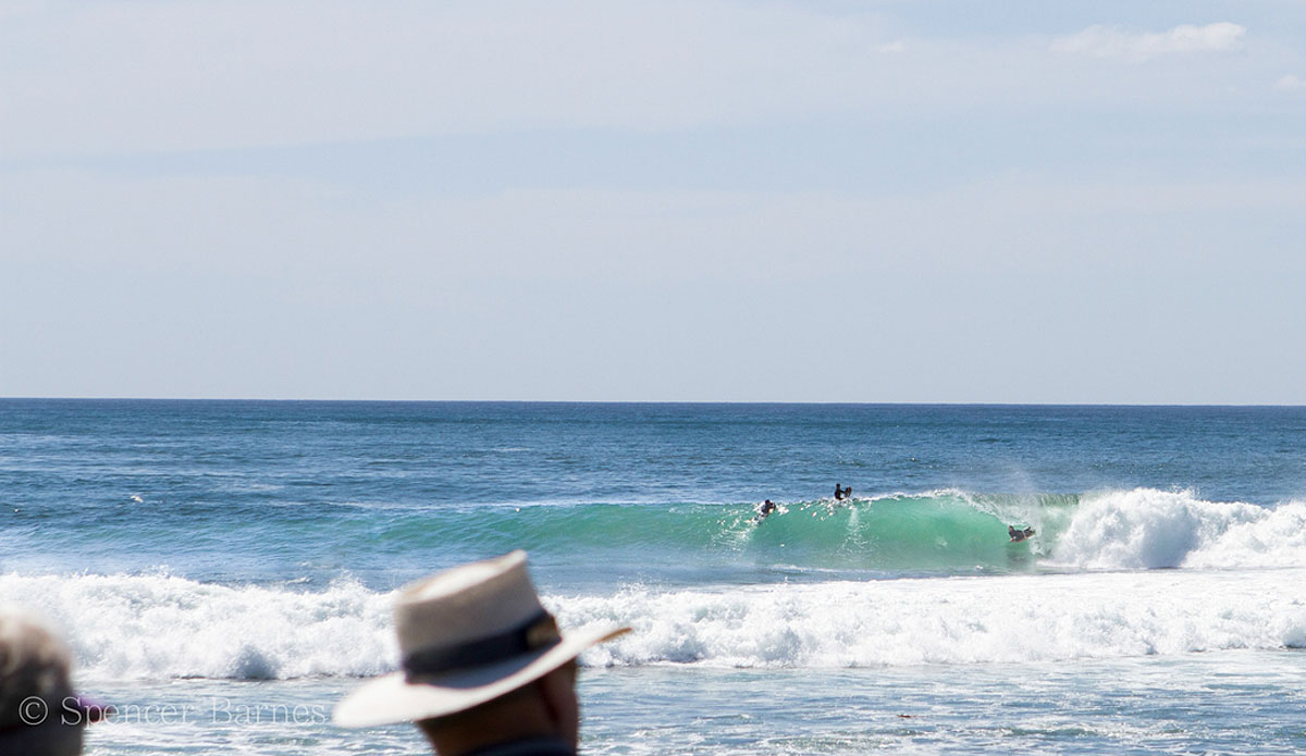 The best place to be. Headlands, South Coast. Photo: Spencer Barnes
