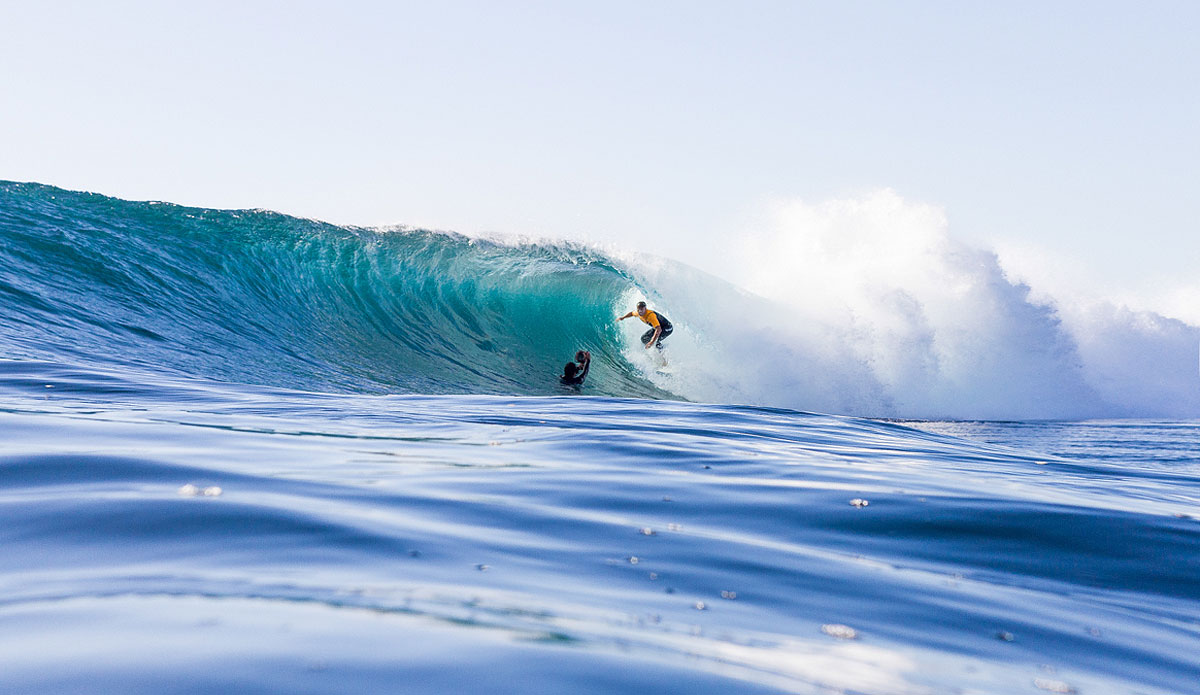 It\'s cooler in the shade. Cape Solander. Photo: Spencer Barnes
