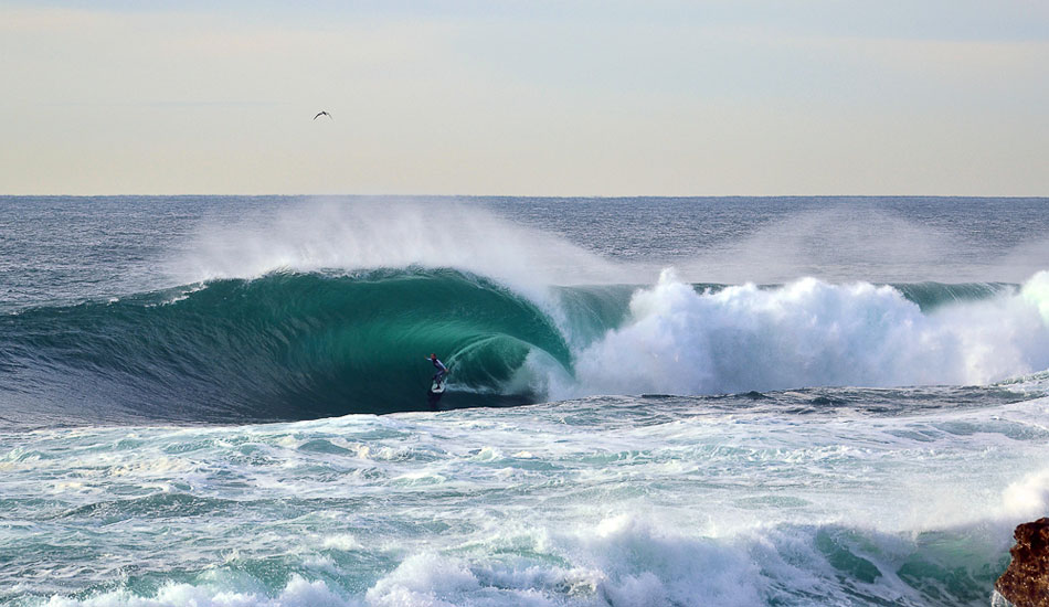 Cape Fear, a.k.a. Ours:  Twenty miles south of Sydney sits a shallow, heavy slab that breaks just feet in front of barnacle-encrusted cliff. Pound for pound, it\'s one of the heaviest waves in the world, and not for the faint of heart. And you know what might be scarier than the wave? The locals. The infamous Bra Boys call this their home break, so when they\'re out, you shouldn\'t be.
Photo: <a href= \"https://www.jasoncorrotophoto.com/\">Jason Corroto</a>