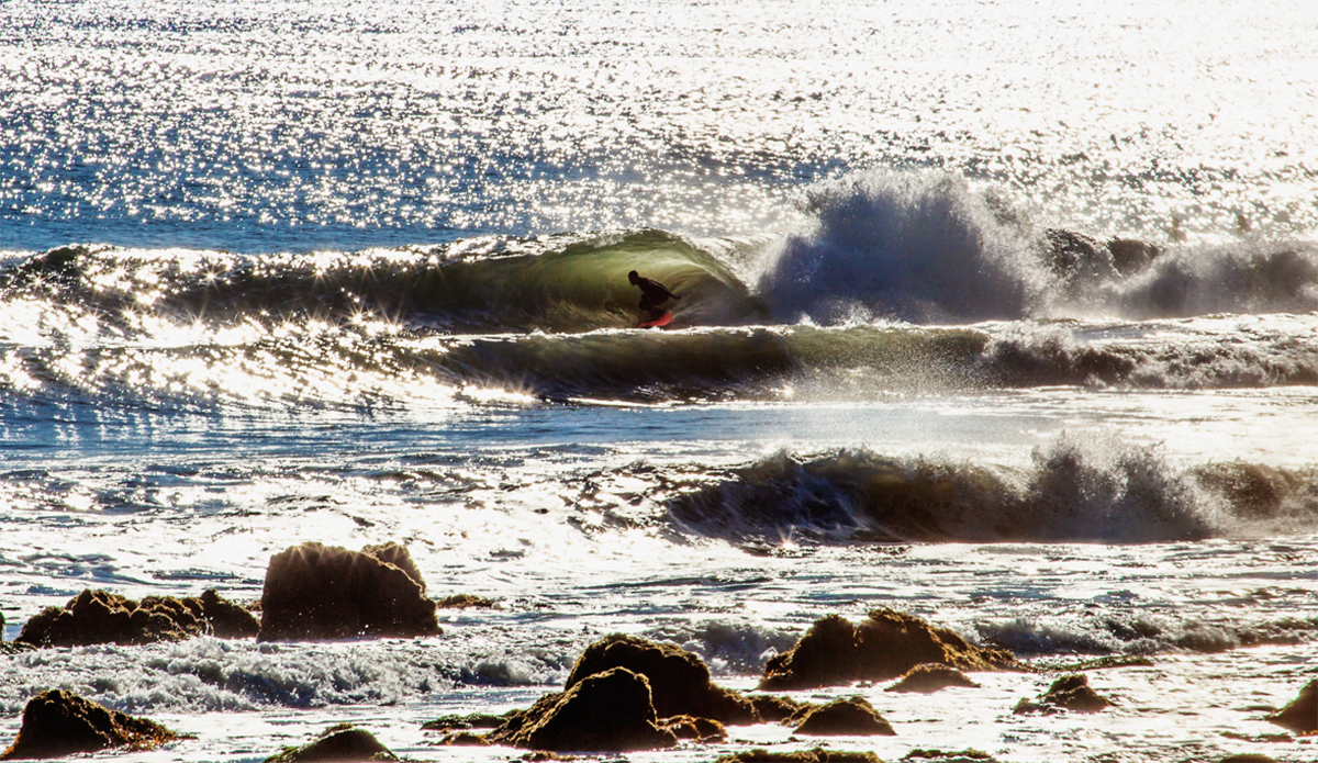 Who says LA surf sucks? Not this guy. Photo: <a href=\"www.kgfoto.com\">Katie Graham</a>