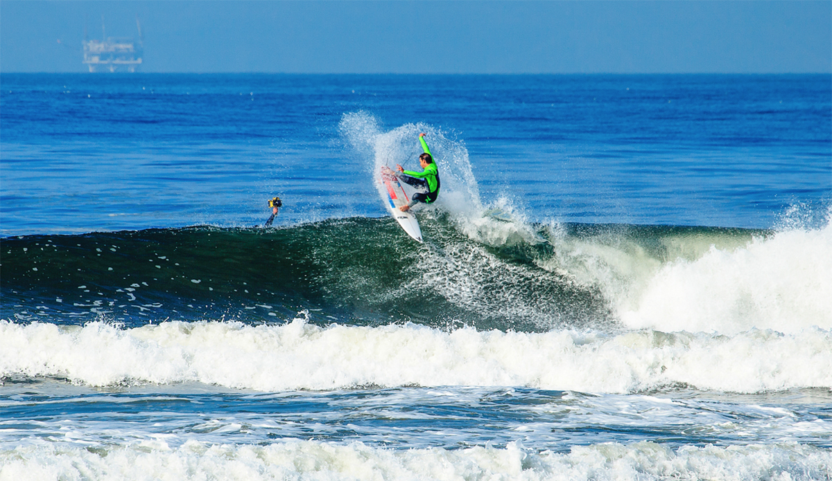 Huntington Beach’s most beloved local, Brett Simpson. Photo: <a href=\"www.kgfoto.com\">Katie Graham</a>