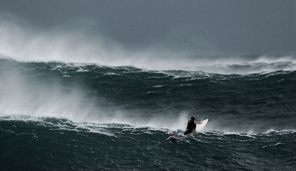 Stacked line-up at Pipeline. Photo: <a href=\"https://www.stephanelacasaphotography.com\">Stephane Lacasa</a>