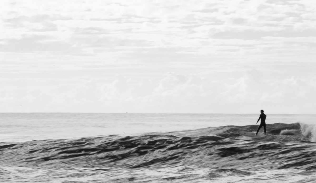 Silk. A local surfer enjoys a long ride during a crisp, offshore session earlier this year. Photo: <a href=\"https://rickycavarra.com\">Ricky Cavarra</a>