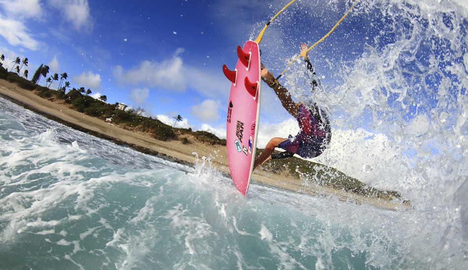 Flynn Novak taking advantage of some waves during the summer on Oahu. Image: <a href=\"http://www.vincestreet.com\" target=\"_blank\">Street</a>