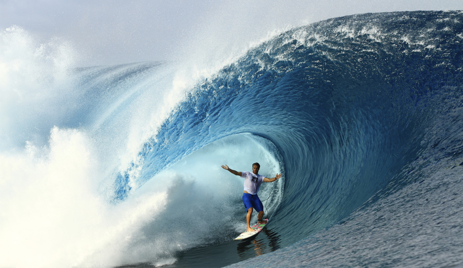 One of the best barrel riders on the planet and an amazingly nice guy….Anthony Walsh at Teahupoo. Image: <a href=\"http://www.vincestreet.com\" target=\"_blank\">Street</a>