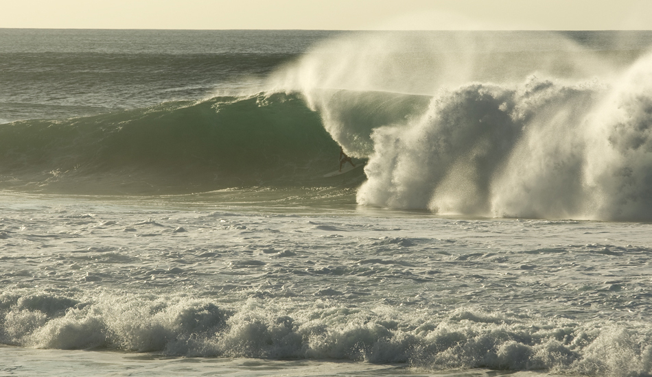 Unidentified surfer tucked away at Backdoor. Image: <a href=\"https://www.vincestreet.com\" target=\"_blank\">Street</a>