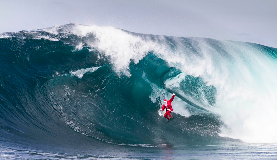 He doesn\'t always come down the chimney.  Photo: <a href=\"https://www.stugibson.net\">Stuart Gibson</a>