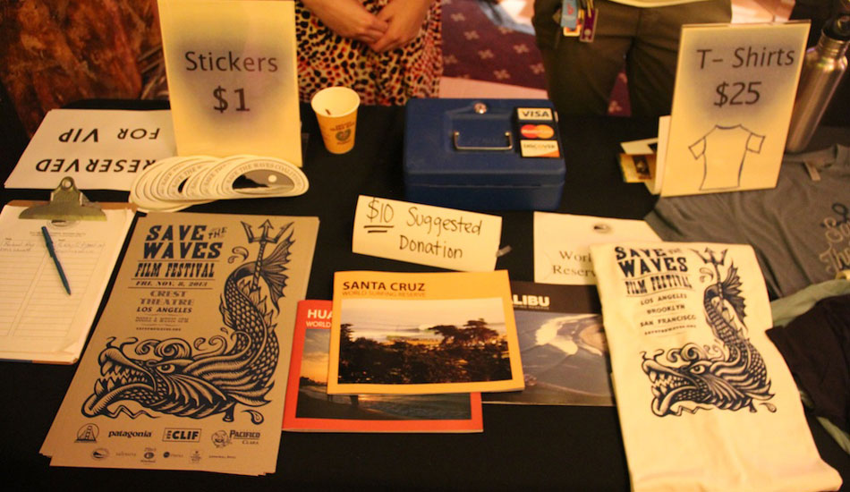 Every thing you need, all for a good cause. Photo: <a href=\"https://www.savethewaves.org\">Save the Waves</a>