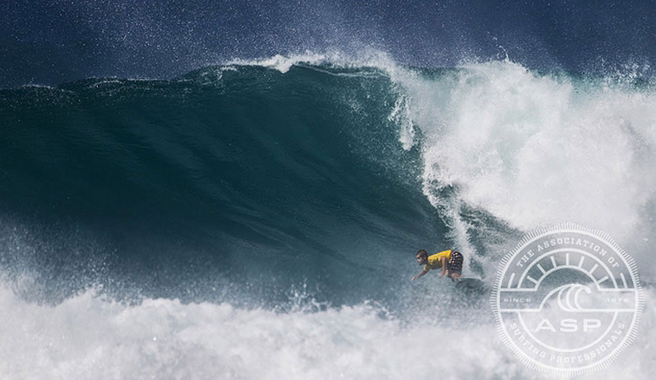 Dylan Goodale eliminated in third place. Photo: ASP/Kirstin