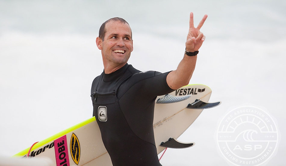 Once on the brink of retirement CJ Hobgood is now flourishing on the World Tour and looking forward to his heat at Sunset. Photo: ASP/Cestari