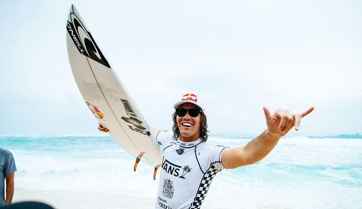Jordy Smith. Photo: <a href=\"https://www.worldsurfleague.com/\"> WSL</a>